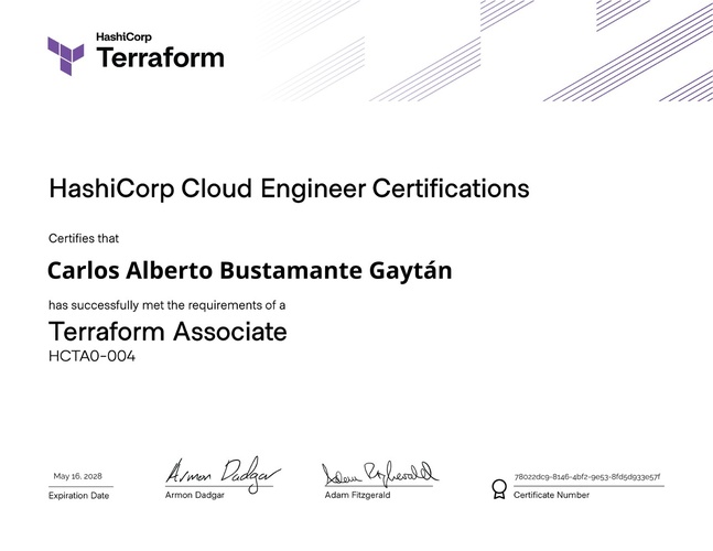 HashiCorp Certified Terraform Associate